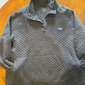 Mens Quilted Sweatshirt